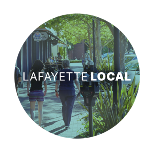 circle encouraging using local lafayette businesses and services